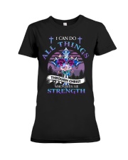 God - I Can Do All Things - T-Shirt Premium Fit Ladies Tee tile