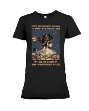 God - I Am The Storm - T-Shirt Premium Fit Ladies Tee tile