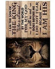 God - Lion - Son Of The King - Canvas Vertical Poster tile