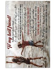 TO MY BESTIE - GIRLS - THANK YOU 16x24 Poster front