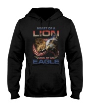 God - Lion - Us Flag - T-Shirt Hooded Sweatshirt tile