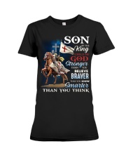 God - Son Of The King - T-Shirt Premium Fit Ladies Tee tile