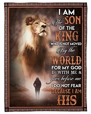 God - Son Of The King - Fleece Blanket Fleece Blanket tile