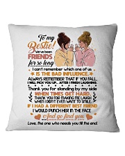 TO MY BESTIE Square Pillowcase thumbnail