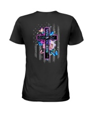 God - Us Flag - Daughter Of The King - T-Shirt Ladies T-Shirt tile