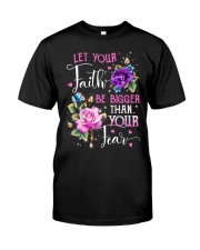 God - Let Your Faith - T-Shirt Premium Fit Mens Tee tile