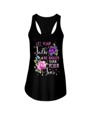 God - Let Your Faith - T-Shirt Ladies Flowy Tank tile