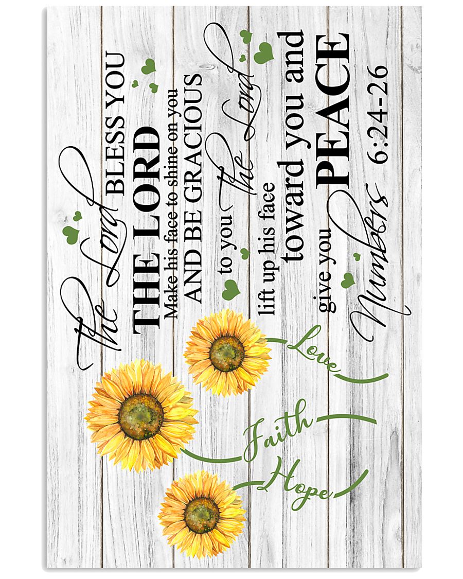 The Lord bless you and keep you 16x24 Poster