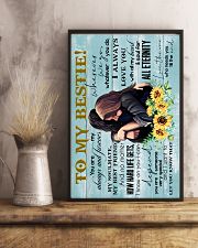 TO MY BESTIE - GIRLS - I ALWAYS LOVE YOU 16x24 Poster lifestyle-poster-3