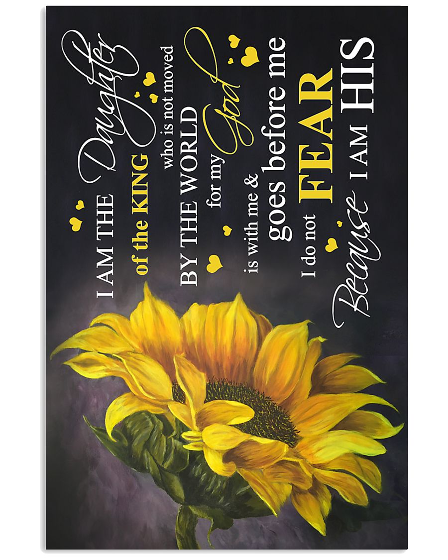 I am the daughter of the king 16x24 Poster