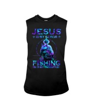 God - Therapy - Fishing - T-Shirt Sleeveless Tee tile
