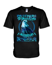 God - Brother In Christ - T-Shirt V-Neck T-Shirt tile