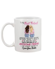 TO MY BEST FRIEND Mug back