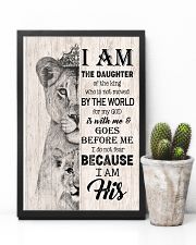 GOD - LION - I AM HIS 16x24 Poster lifestyle-poster-8