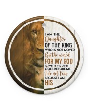 God - Daughter Of The King - Circle Ornament Circle ornament - single (porcelain) front