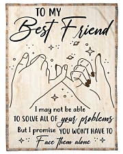 Bestie - Fleece Blanket Small Fleece Blanket - 30" x 40" front