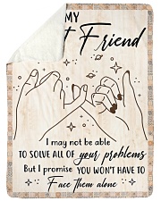 Bestie - Fleece Blanket Large Sherpa Fleece Blanket - 60" x 80" thumbnail