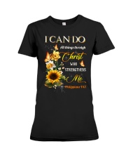 God - I Can Do All Things - T-Shirt Premium Fit Ladies Tee tile