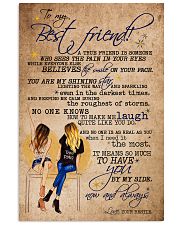 TO MY BEST FRIEND 16x24 Poster front