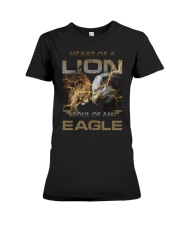 God - Heart Of A Lion - T-Shirt Premium Fit Ladies Tee tile