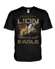 God - Heart Of A Lion - T-Shirt V-Neck T-Shirt tile