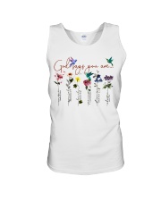 God - God Says You Are - Sticker Unisex Tank tile