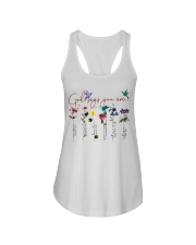God - God Says You Are - Sticker Ladies Flowy Tank tile