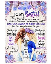TO MY BESTIE - GIRLS - THANK YOU 16x24 Poster front