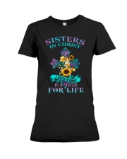 God - Sister In Christ - T-Shirt Premium Fit Ladies Tee tile