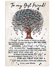 TO MY BEST FRIEND 16x24 Poster front