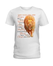 T-SHIRT - GOD - LION Ladies T-Shirt tile
