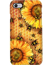 Honey Bee Sunflower Phone Case i-phone-7-case