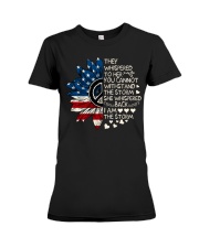I Am The Storm Sunflower Premium Fit Ladies Tee thumbnail