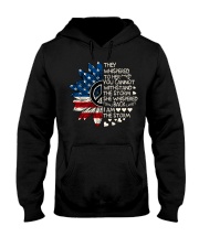 I Am The Storm Sunflower Hooded Sweatshirt thumbnail