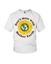 Don't Mess With Mother Earth Youth T-Shirt thumbnail