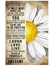 Today Is A Good Day To Have A Great Day Daisy 16x24 Poster front