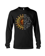 She Dances To The Songs In Her Heart Sunflower Long Sleeve Tee thumbnail