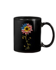 You Are My Sunshine Sunflower American Flag Mug thumbnail