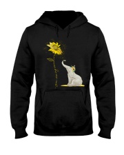 You Are My Sunshine Sunflower Elephant Hooded Sweatshirt thumbnail