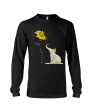 You Are My Sunshine Sunflower Elephant Long Sleeve Tee thumbnail