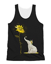 You Are My Sunshine Sunflower Elephant All-over Unisex Tank thumbnail