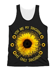 You Are My Sunshine Sunflower All-over Unisex Tank thumbnail