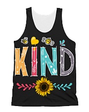 Bee Kind Sunflower All-over Unisex Tank thumbnail