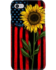 American Flag Sunflower Phone Case i-phone-7-case