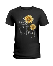 I Got A Peaceful Easy Feeling Sunflowers Ladies T-Shirt thumbnail