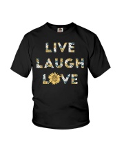 Live Laugh Love Youth T-Shirt thumbnail