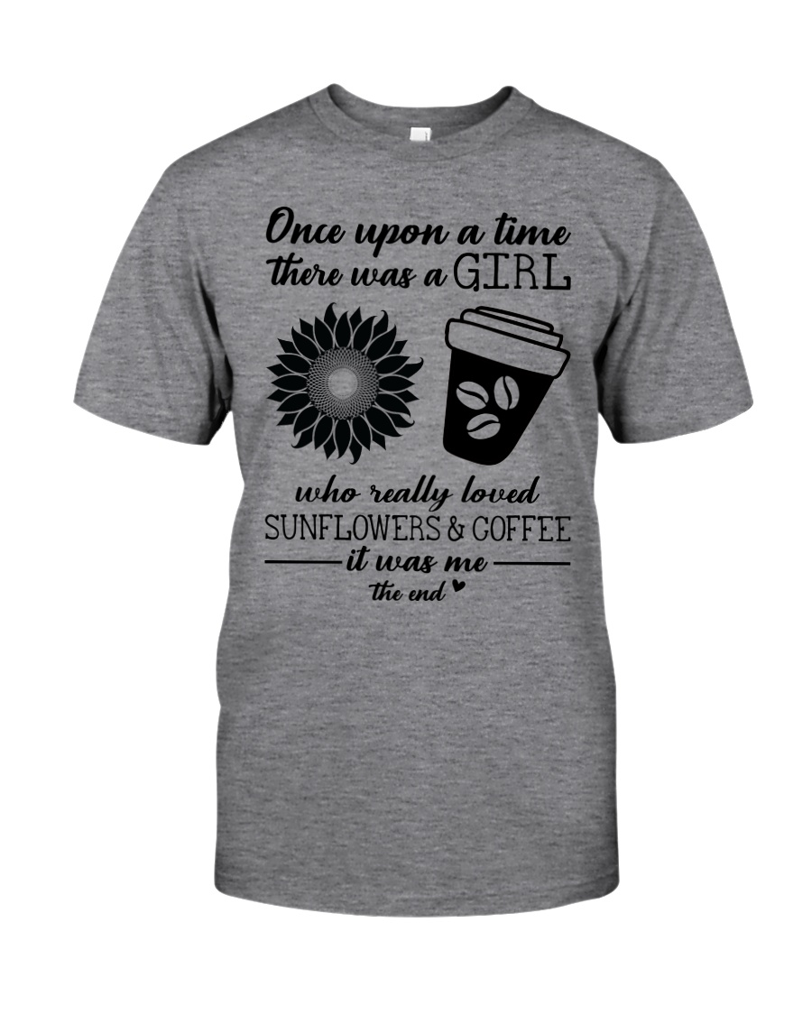 Sunflowers And Coffee Classic T-Shirt