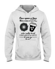 Sunflowers And Coffee Hooded Sweatshirt thumbnail