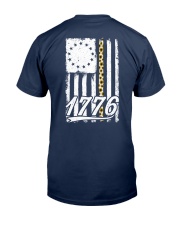 Betsy Ross Flag Sunflower 1776 Classic T-Shirt back