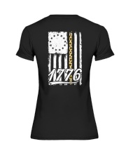Betsy Ross Flag Sunflower 1776 Premium Fit Ladies Tee thumbnail